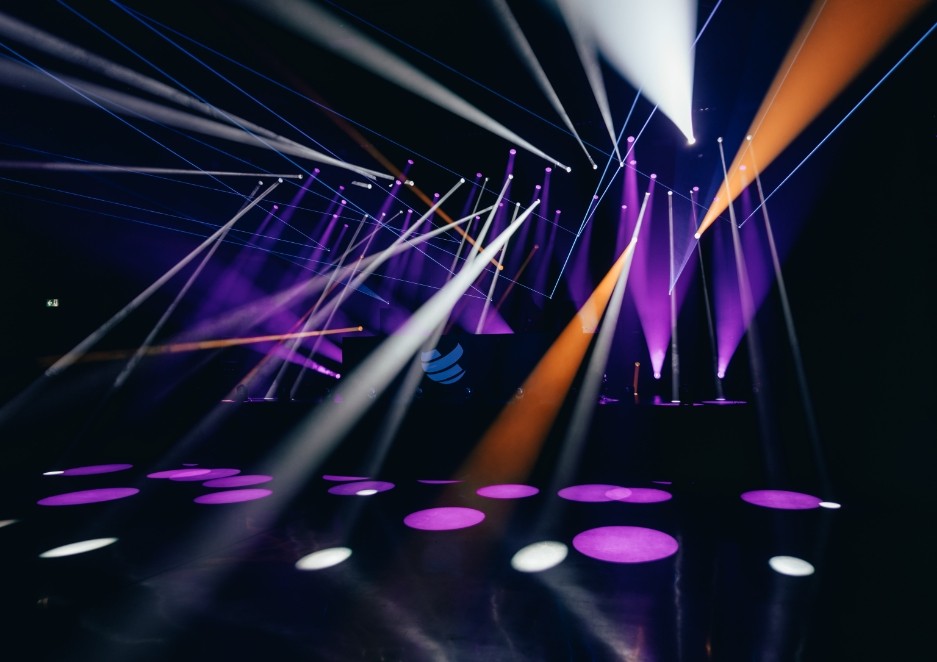 舞台灯光激光反射镜应用