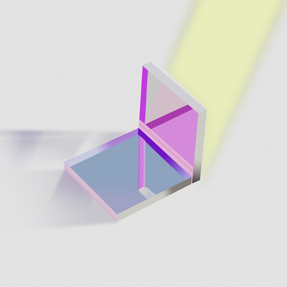 荧光透蓝反绿二向色镜