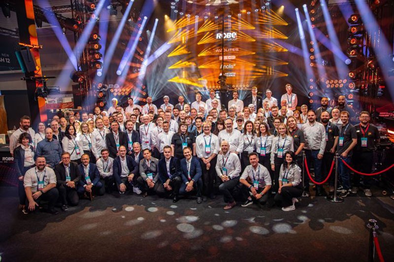 Robe舞台灯光合照